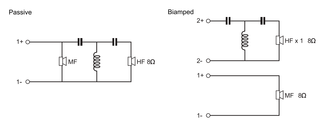 Схема акустической системы LT4402 WR