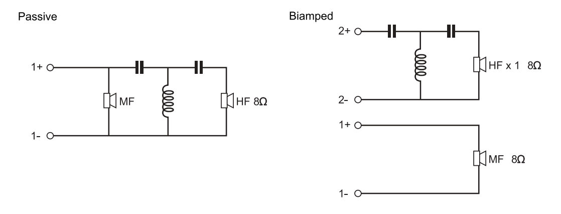 Схема акустической системы LT9402