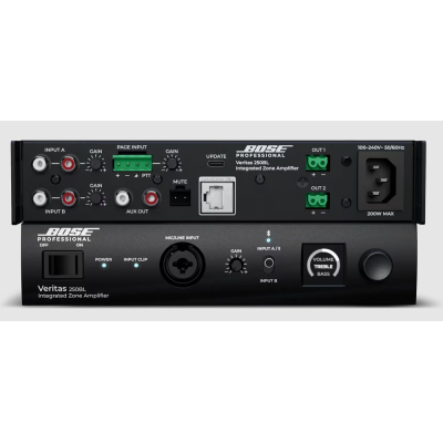 Двухканальный микшер-усилитель